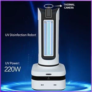 220w UV লাইট নির্বীজন রোবট